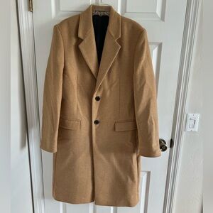 Men’s Zara Wool Coat 
Excellent (Never Worn) 
Size M